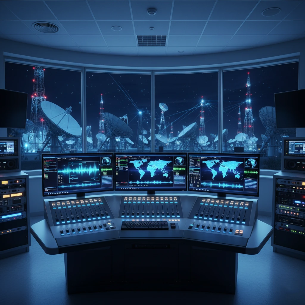 Sirius Music satellite operations and broadcast facility